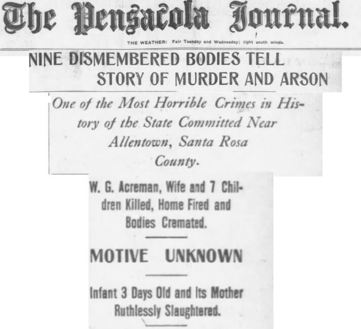 Pensacola News Journal Headline