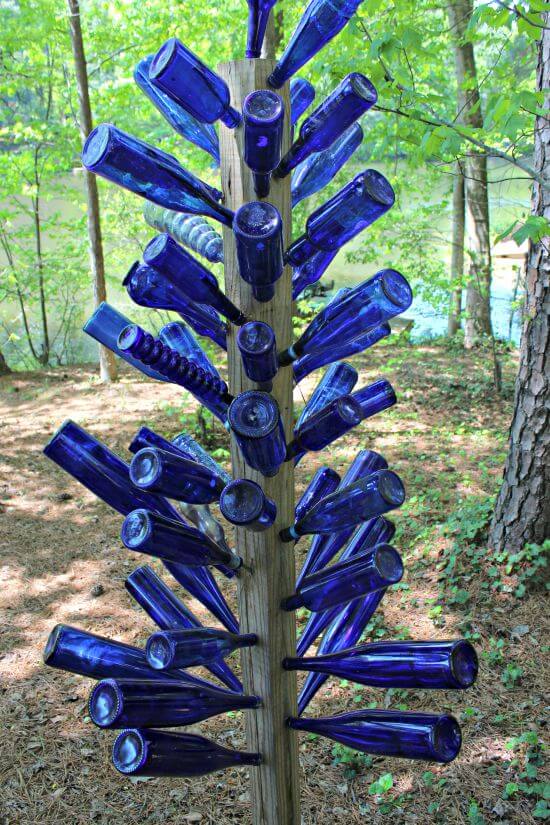 blue bottle tree south carolina folklore