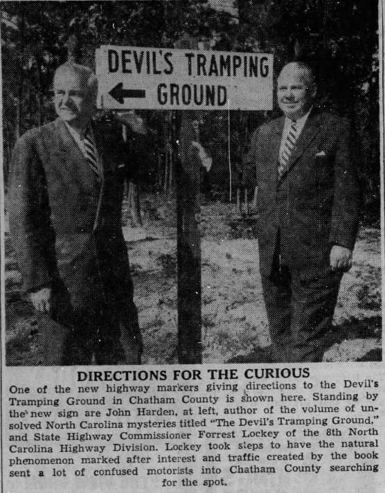 sign with author John Harden