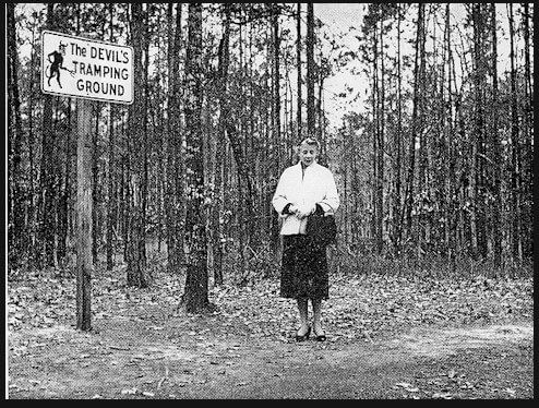 lady at devil's tramping ground