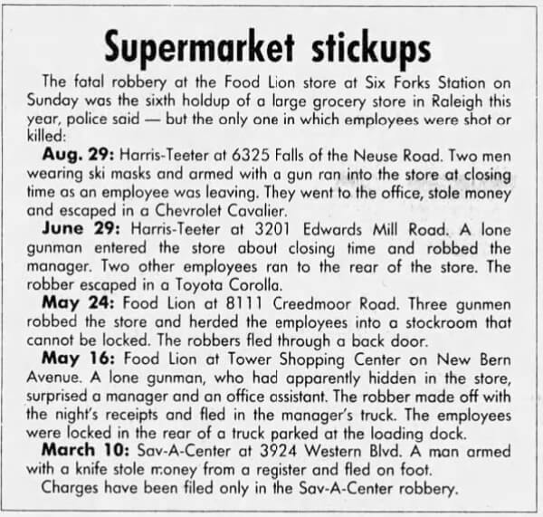 other grocery store murders